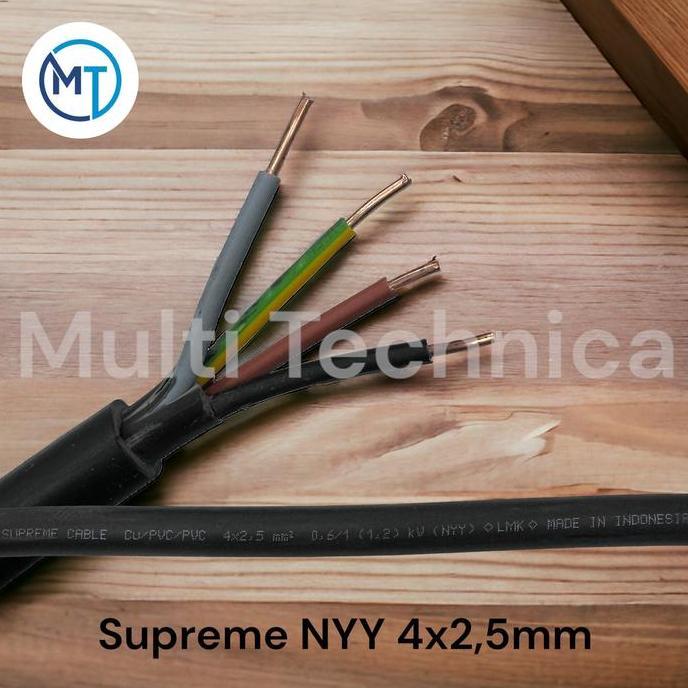 NYY 4x2.5mm SUPREME/ KABEL TUFUR 4 x 2.5mm/ KABEL KAWAT 4x2.5/ 4 x 2.5