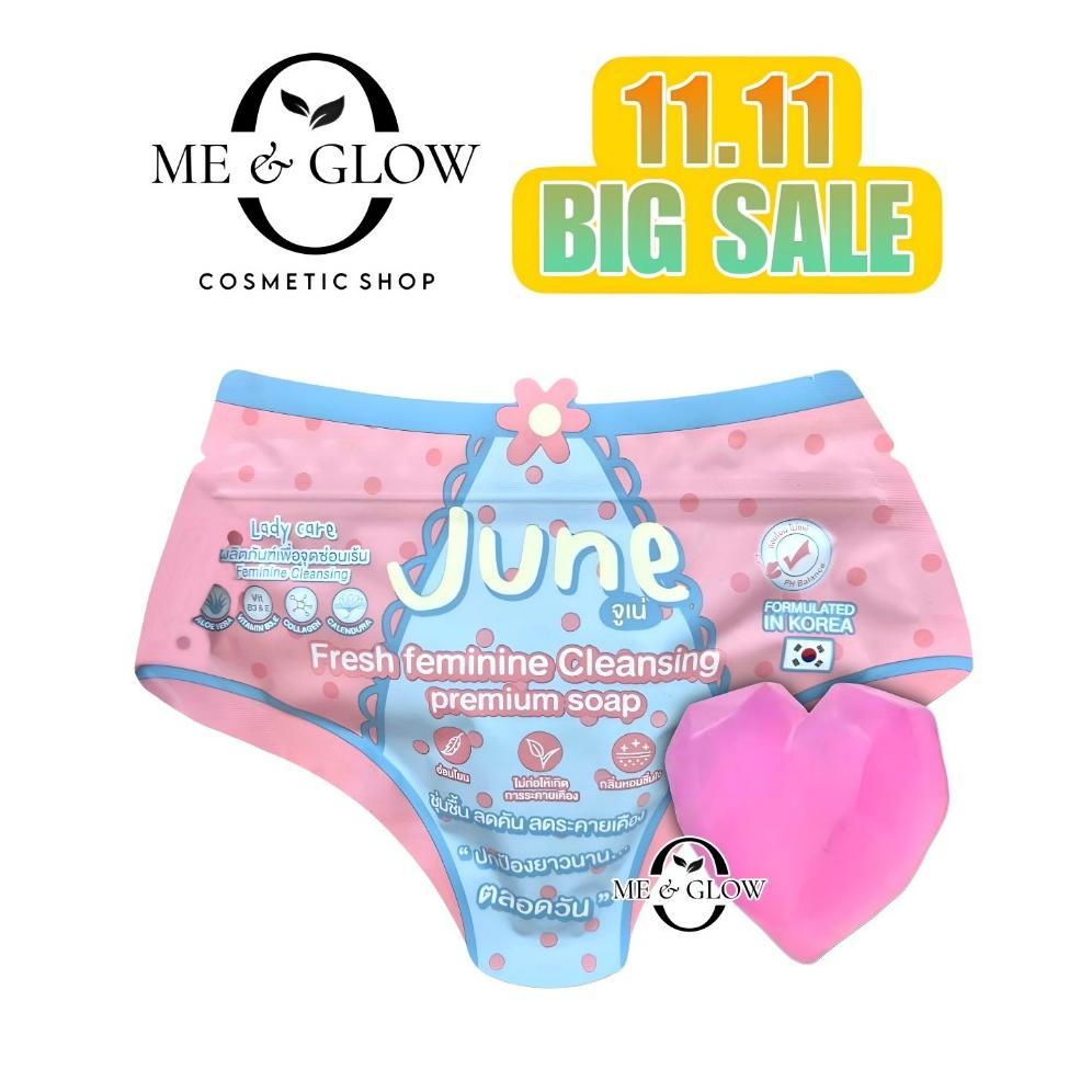 JUNE FRESH FEMININE CLEANSING PREMIUM SOAP 50g - SABUN PEMBERSIH KEWANITAAN WANITA ORIGINAL THAILAND