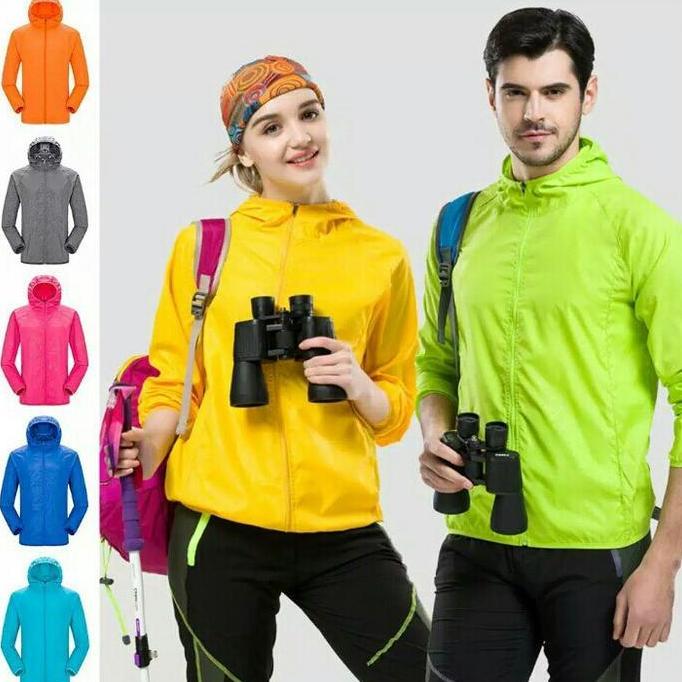 Jaket Sport Olahraga Gunung Windproof Waterproof Jacket Ultralight