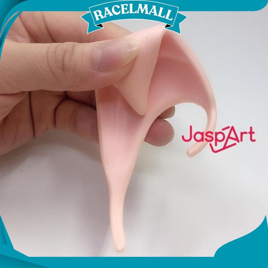 Telinga Palsu Elf Ear Telinga Peri Cosplay Mainan Halloween Knitterr Bahan Silikon Elastis Cosplay C