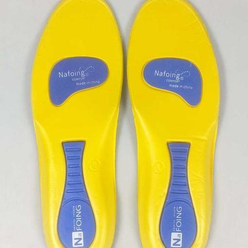 INSOLE SEPATU ALAS KAKI ORTHOPEDIC ERGONOMIC SOLE SHOCK ABSOTION EVA - EL05