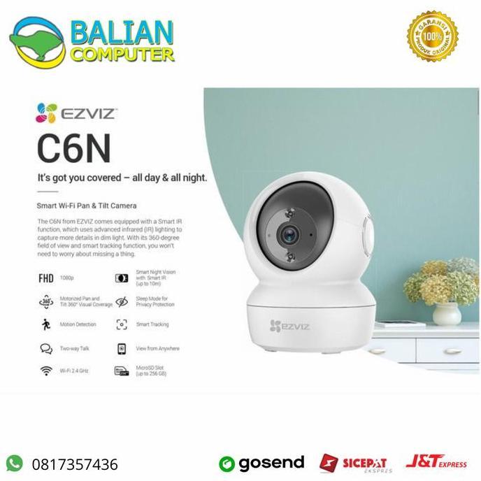 Ezviz C6N Smart wifi pan tilt camera 1080p / IP Camera Ezviz C6N