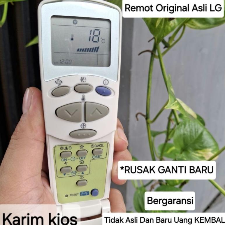 Remot Remote Ac LG Original Asli Bergaransi LG Flip Asli