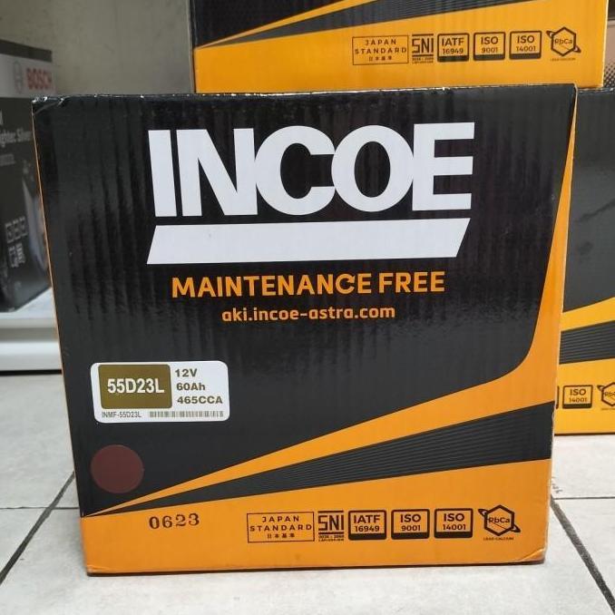 NEW Aki Mobil Toyota Voxy, Camry, Alphard 55D23L INCOE Astra MF Aki kering