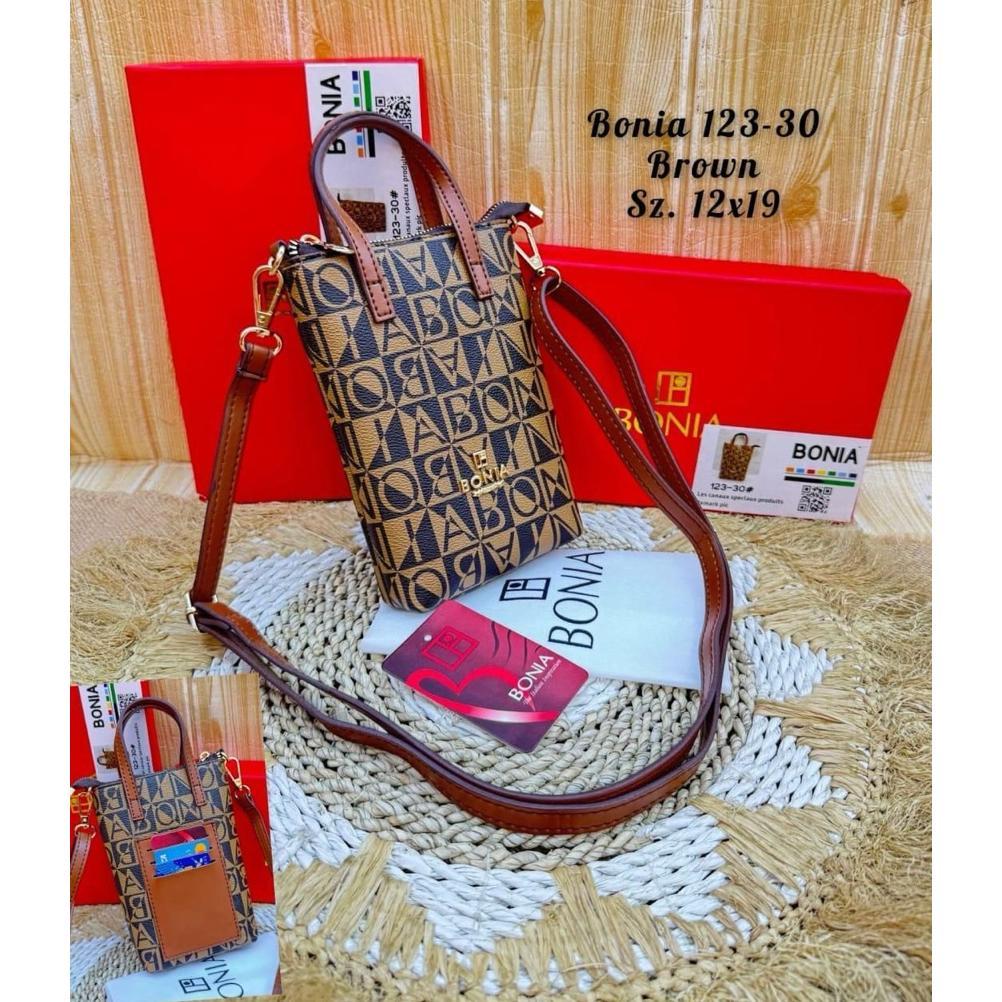 Tas Slempang Hp Wanita Kulit Sintetis Resleting