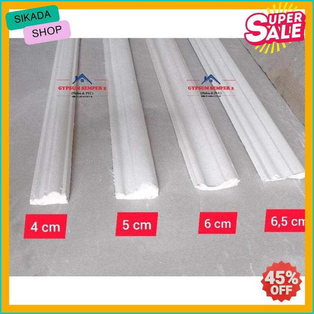 Wajib Punya Jabodetabek - Wall Moulding List Gypsum / List Moulding Gypsum / List Drop Ceiling Gypsu