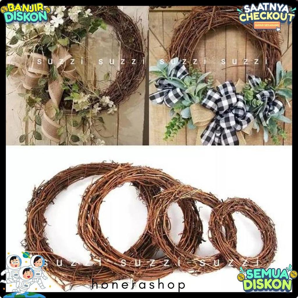 50% Off Akar Rotan Bulat Ring Rottan