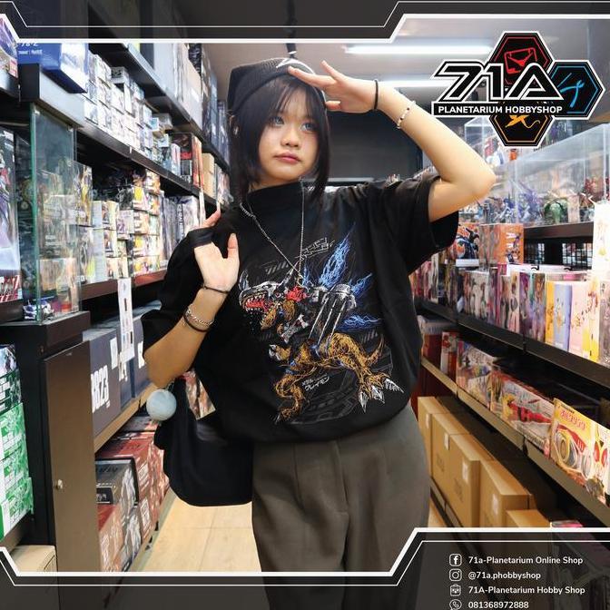 TSHIRT / KAOS METALGREYMON SCRIBBLE