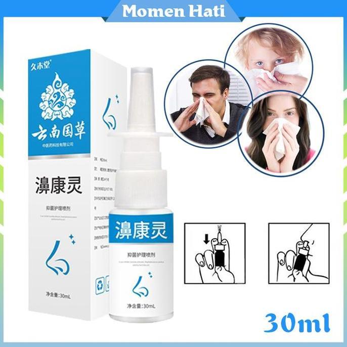 SHISHIO 30ml Nasal Spray Obat / Sinusitis Semprot Hidung / Obat Cina Sinusitis