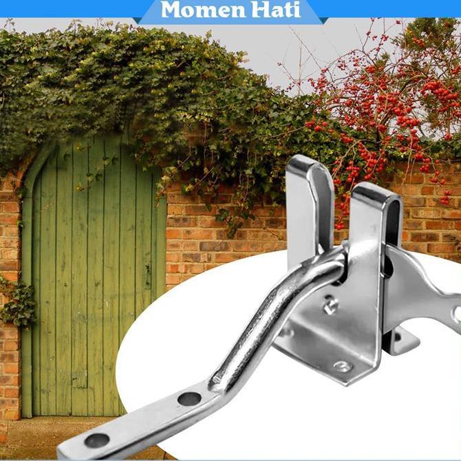 SHISHIO Kunci Otomatis Pagar / Kunci Pagar Sliding Anti karat Untuk Mengental