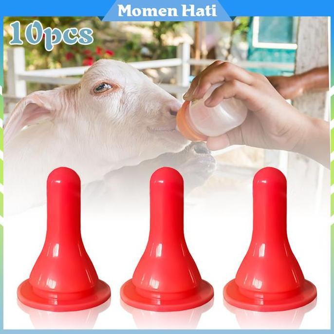 SHISHIO 10Pcs Empeng Peliharaan - Dot Bayi Sapi Kambing Tahan Lama - Meningkatkan Sapi Kambing Kelan