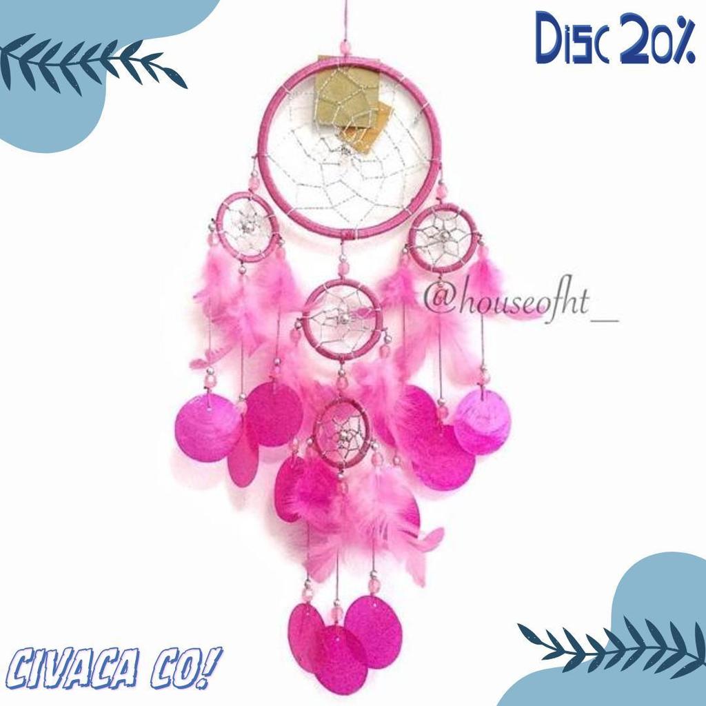 Diskon Up To 70% Dreamcatcher Kerang 12Cm Bunyi Saat Terkena Angin