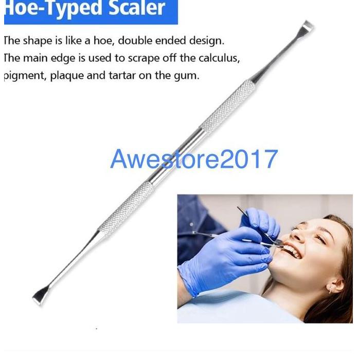 1 Set Dental Kit Paket Alat Pembersih Karang Gigi Stainless Steel Kualitas Terbaik Harga Termurah