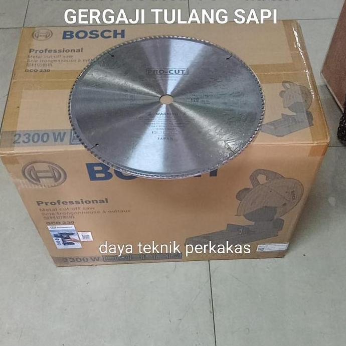Bosch mesin potong tulang set 1 pcs mata gergaji 14" / mesin cutting wheel BOSCH set pisau potong tu