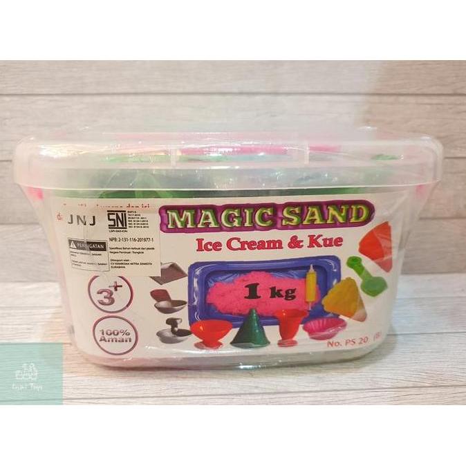 Mainan Anak PASIR CETAKAN AJAIB - 1KG PASIR MAINAN ANAK