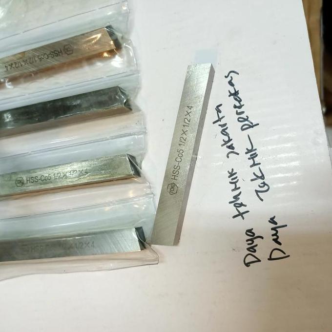 pahat bubut hss toki co5% 1/2 x 4 - pisau bubut hss cobalt 5% 1/2" x 4 co5 pahat HSS toki