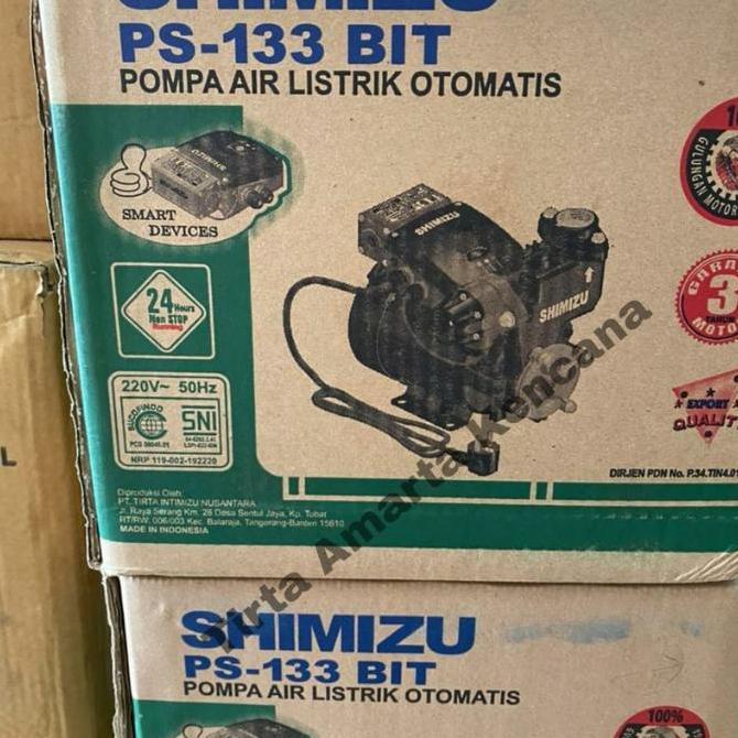 Pompa Air Ps 133 Bit Shimizu / Pompa Booster Ps-133Bit Forsale