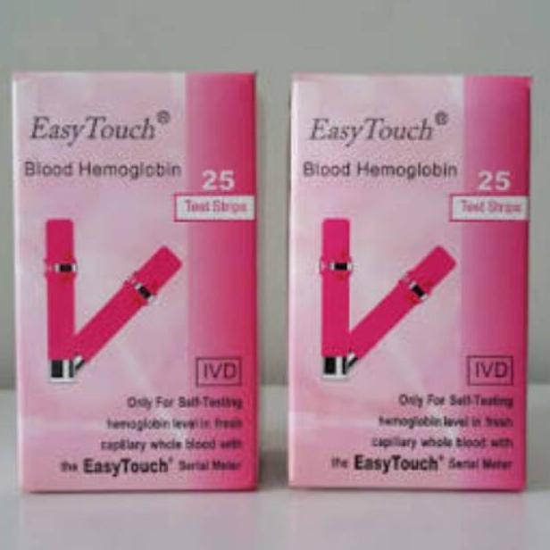 Refill atau Strip Easy Touch GCU Hb / Easytouch Hemoglobin isi 25