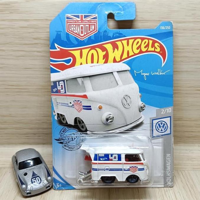 Hot wheels Volkswagen Kool kombi putih urban outlaw