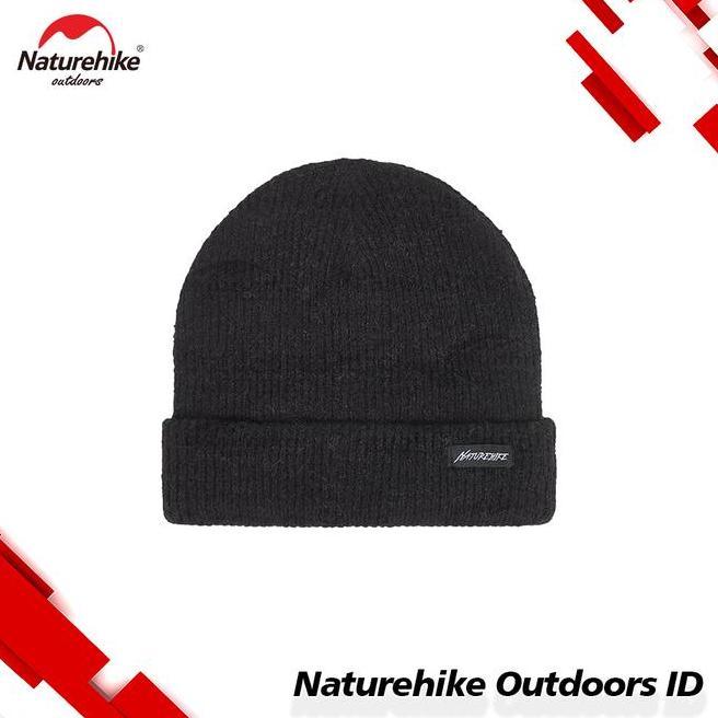 Topi Beanie Naturehike Cnh22Mz001 Double Wool Knitted Hat