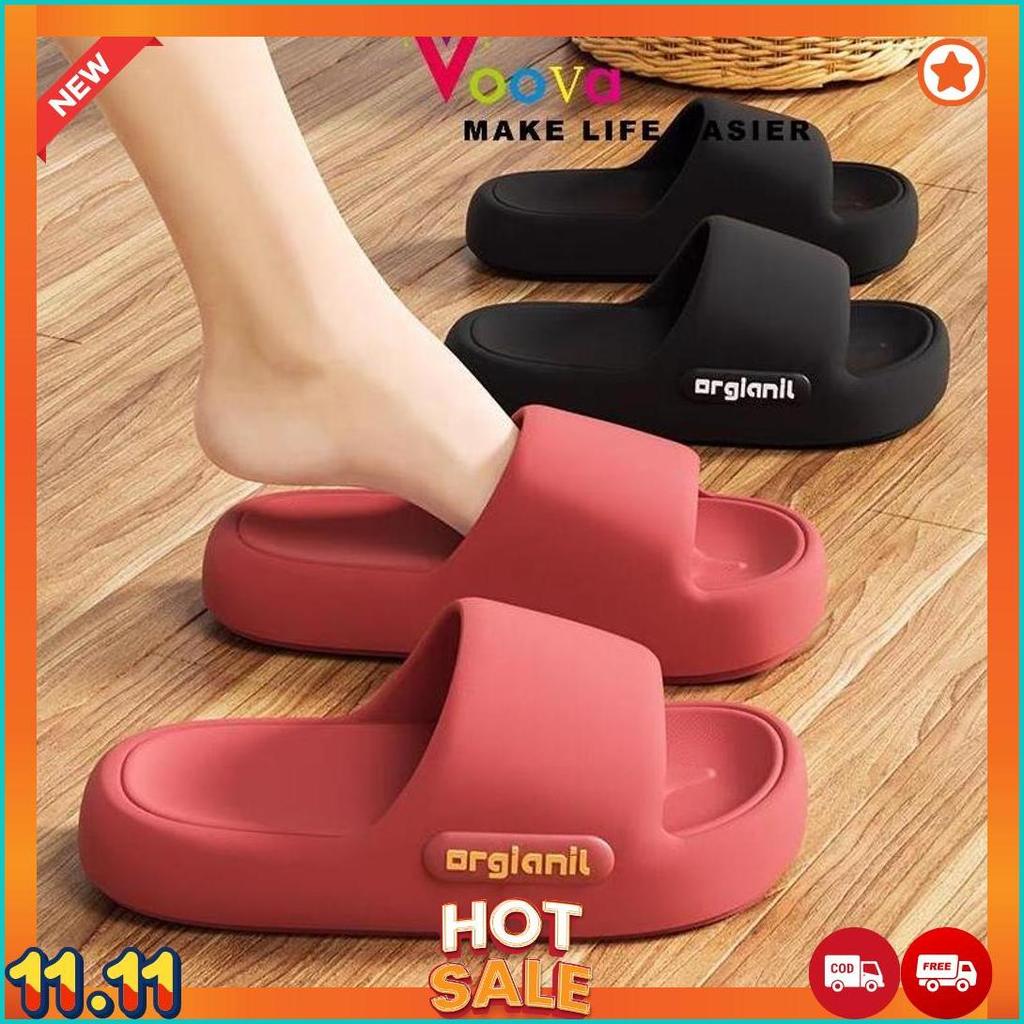 Voova Sandal Selop Wanita/ Sandal Indoor/Sandal Wanita Karet/Sandal Rumah/Sandal Luar Rumah Cod