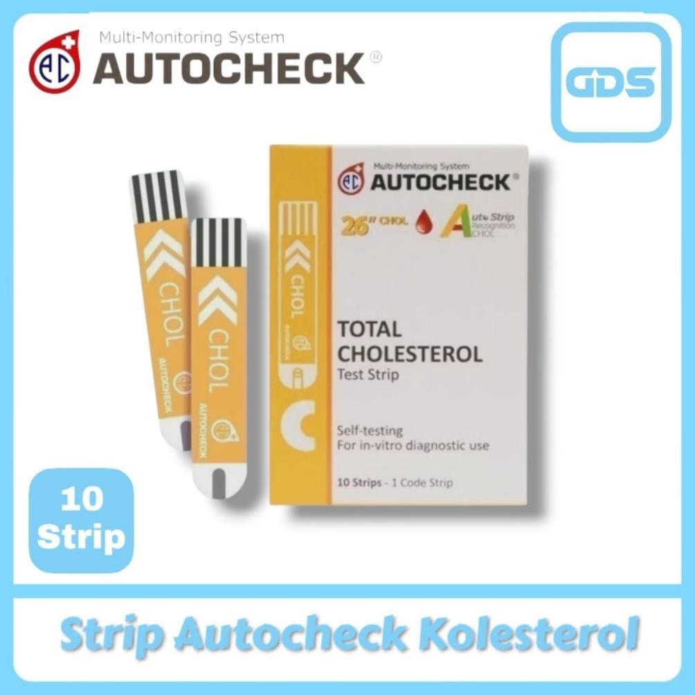 Strip Autocheck Kolesterol  Cek Kolesterol Autocheck  Autocheck Koles