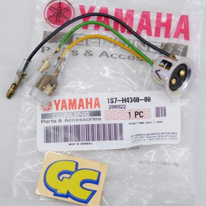 Fitting Lampu / Socket Lampu Depan Mio, Vega, Soul GT, M3, Jupiter MX