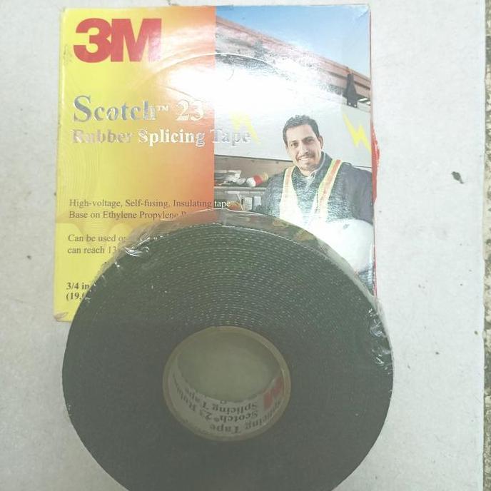 isolasi scotch 23 3m rubber