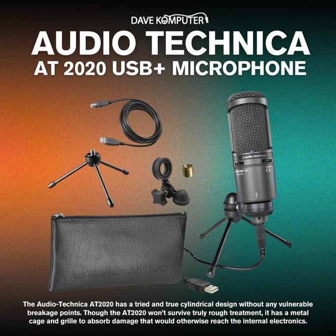 Audio Technica At2020 Usb+ / At2020Usb+ / At 2020 Usb+ Microphone