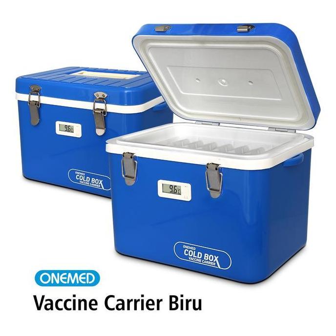 TERMURAH - Vaccine Carrier Box Biru OneMed