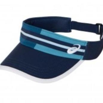 Topi Visor Asics Mixed Graphic Visor-Blue Terlaris Best Quality 100% Original