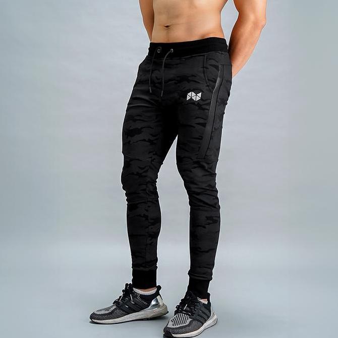New- NEVERES Leather Stripe Jogger