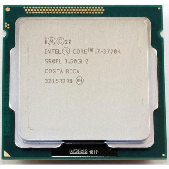 Processor Intel Core I7 3770K Tanpa Fan Socket 1155