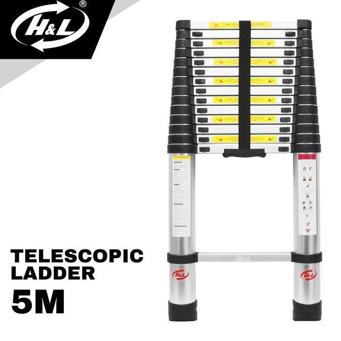 Tangga Teleskopik Lr Single 5M