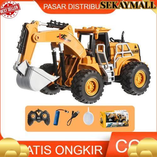 Bigdeal Pasar Distributor Rc Xlf Model Spray Truck 789-313B Mainan Remote Control Excavator Ghz Truc