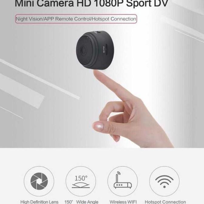 Cctv Mini Tersembunyi Wifi Ip Camera Cctv 1080P Hidden Spy Cam Night Vision A9 Kualitas Terbaik Harg