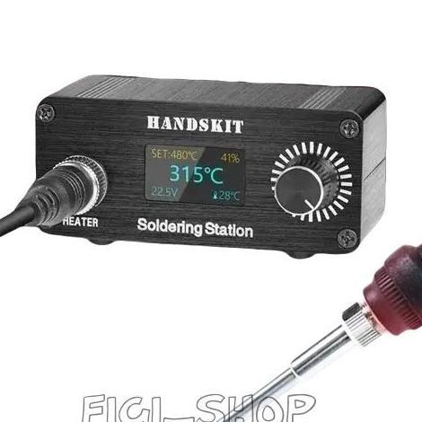 HANDSKIT 72W SOLDER STATION LED DISPLAY ADJUSTABLE TEMPERATURE - T12D