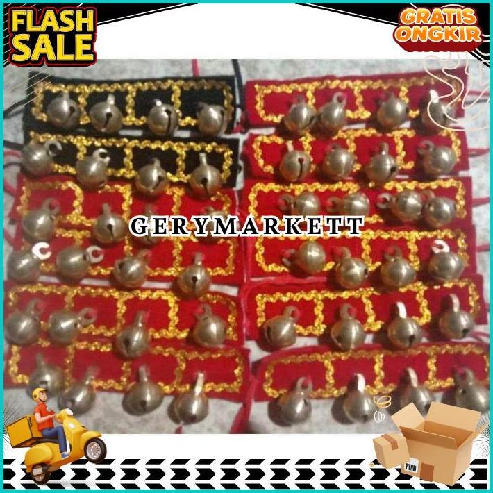 DISKON Klintingan kaki/klinting gongseng asli kuningan