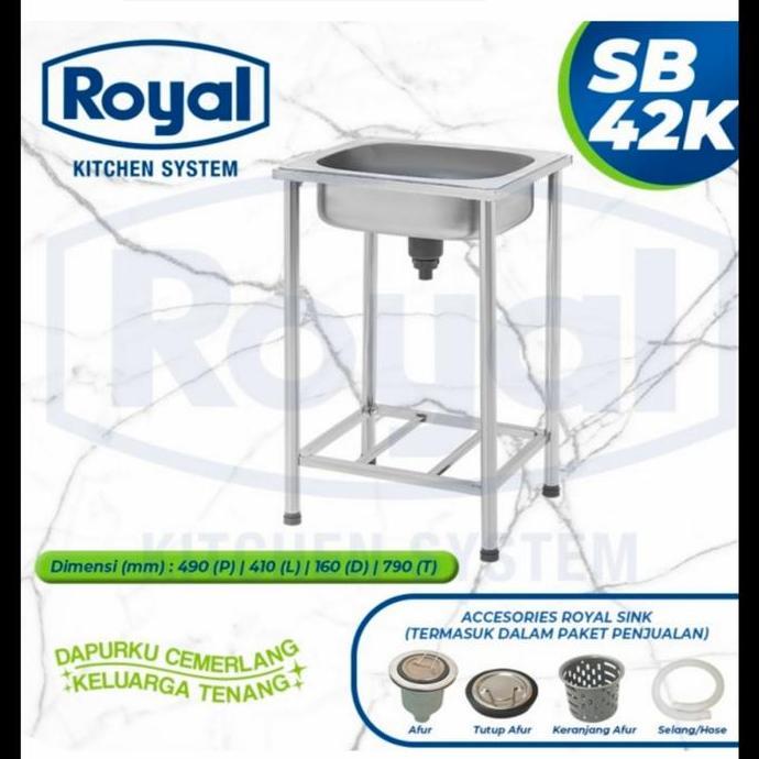 Sink Bak Cuci Piring Kaki