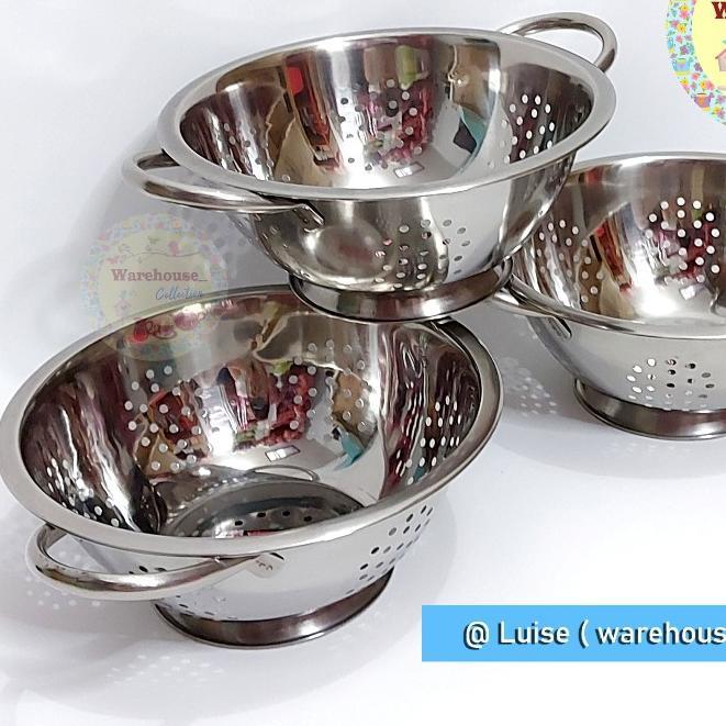 Sangku Nasi / Ceting Nasi Stainless Steel 24 Cm Rosh / Tempat Nasi Stainles Stell Tanpa Tutup (W&Co)