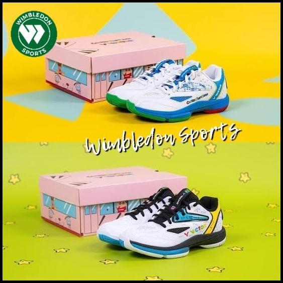 SPECIAL EDITION Sepatu JUNIOR Victor Crayon Shinchan A39JRCS Badminton shoes / Sepatu Shinchan / Sep