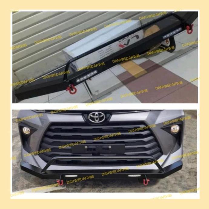 Tanduk Towing Bumper Depan Avanza Xenia Veloz 2021 2023 ARB Lampu LED