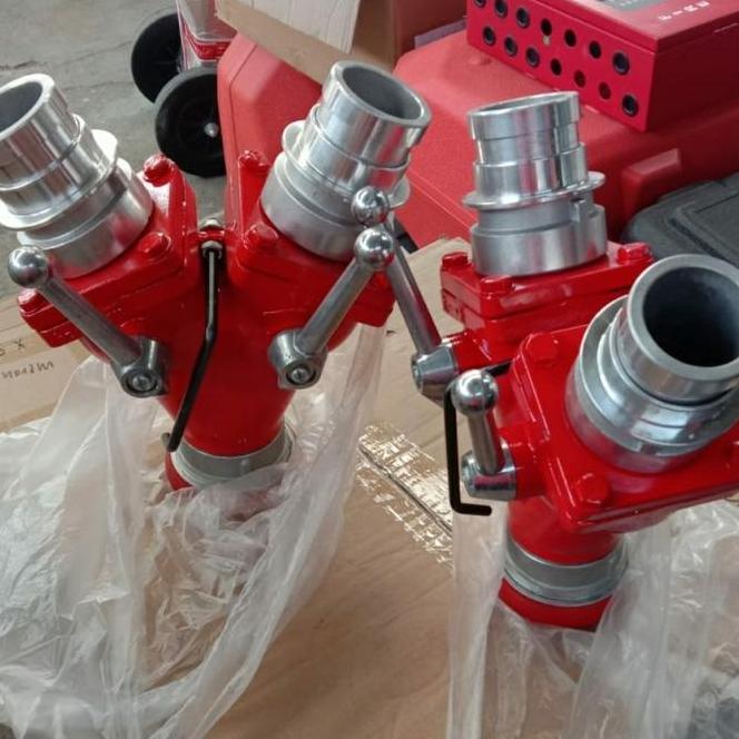 Y Connection 2,5"X2,5"X2,5" Import China / Cabang Selang Pemadam