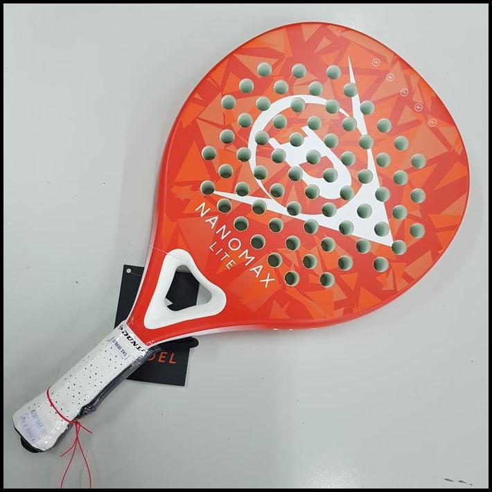 Raket reket padel paddle Dunlop Nanomax Lite orens orange plus tas serut asli original best seller
