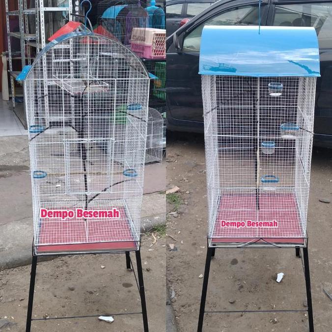 Kandang Burung Koloni Lovebird/Parkit/Kenari Jumbo Besar Dll.