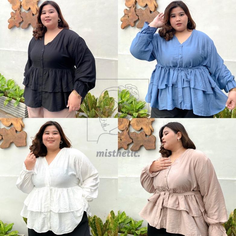 Nl-8 Kirana Blouse/ Blouse Jumbo/ Blouse Big Size/ Blouse Ld 120/ Blouse Ld 130/ Blouse Ld 150/ Blus