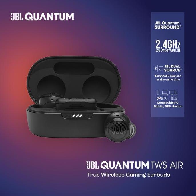 JBL Quantum TWS Air - True Wireless with Dual Source