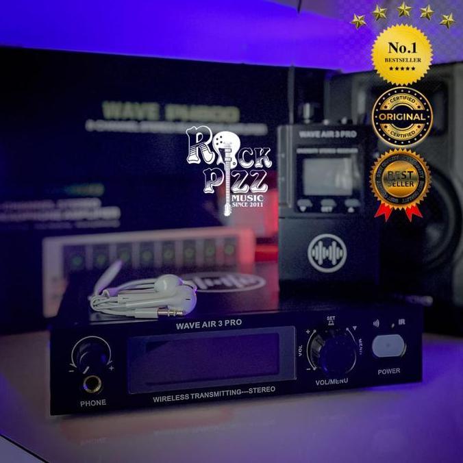 WAVE AUDIO WAVE AIR 3 PRO WIRELESS IEM SYSTEM