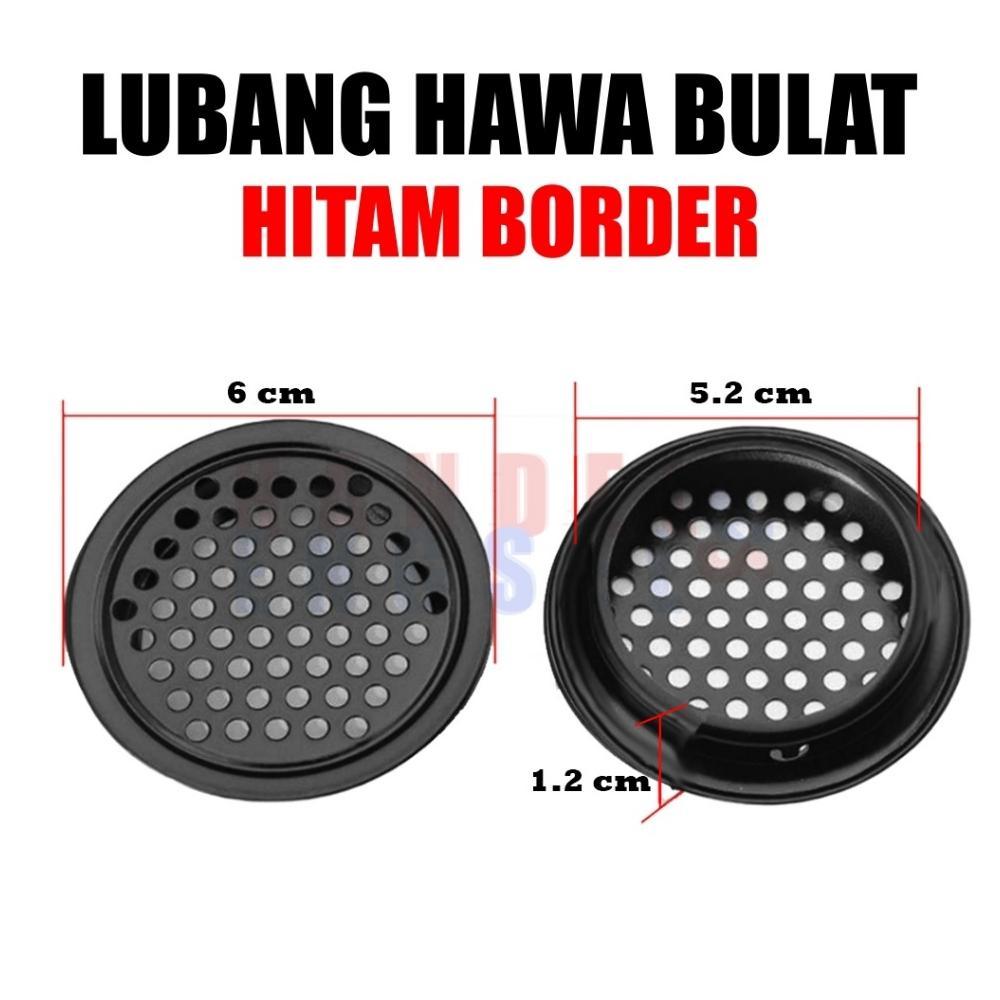 Bisa Cod Saringan Hawa Bulat Stainless Lubang Saringan Udara Angin Lubang Saringan Air Udara Lubang 