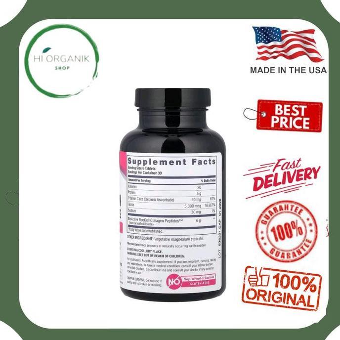 Neocell Super Collagen + Vitamin C & Biotin 180 Tablets Original